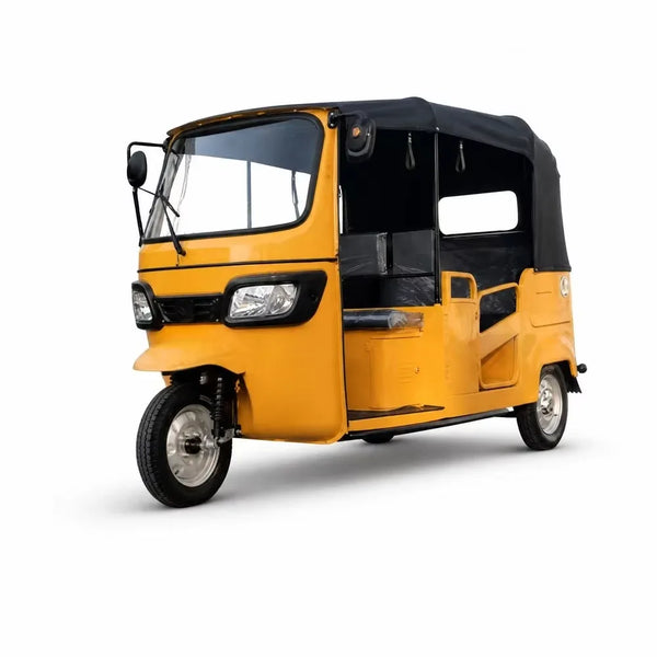Enclosed Electric Tricycle 1000w 60v Fully Enclosed Passenger Taxi 4 Seater E Rickshaw 3 Wheeler Adults City Transport